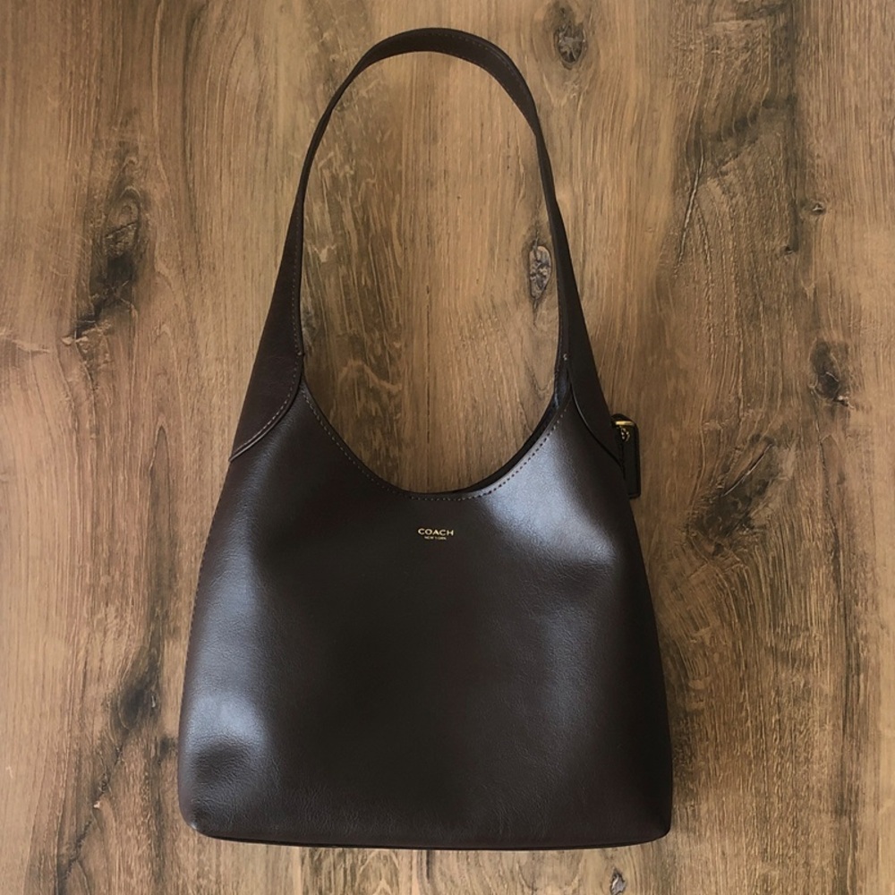COACH Maple Leather Shoulder Bag